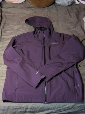 Eddie Bauer Men's Lightweight WeatherEdge Pro Jacket In Purple